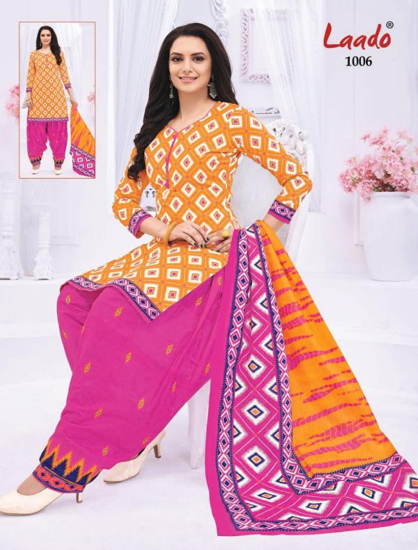 Laado Priti Patiyala Vol-10 Cotton Printed Dress Materials